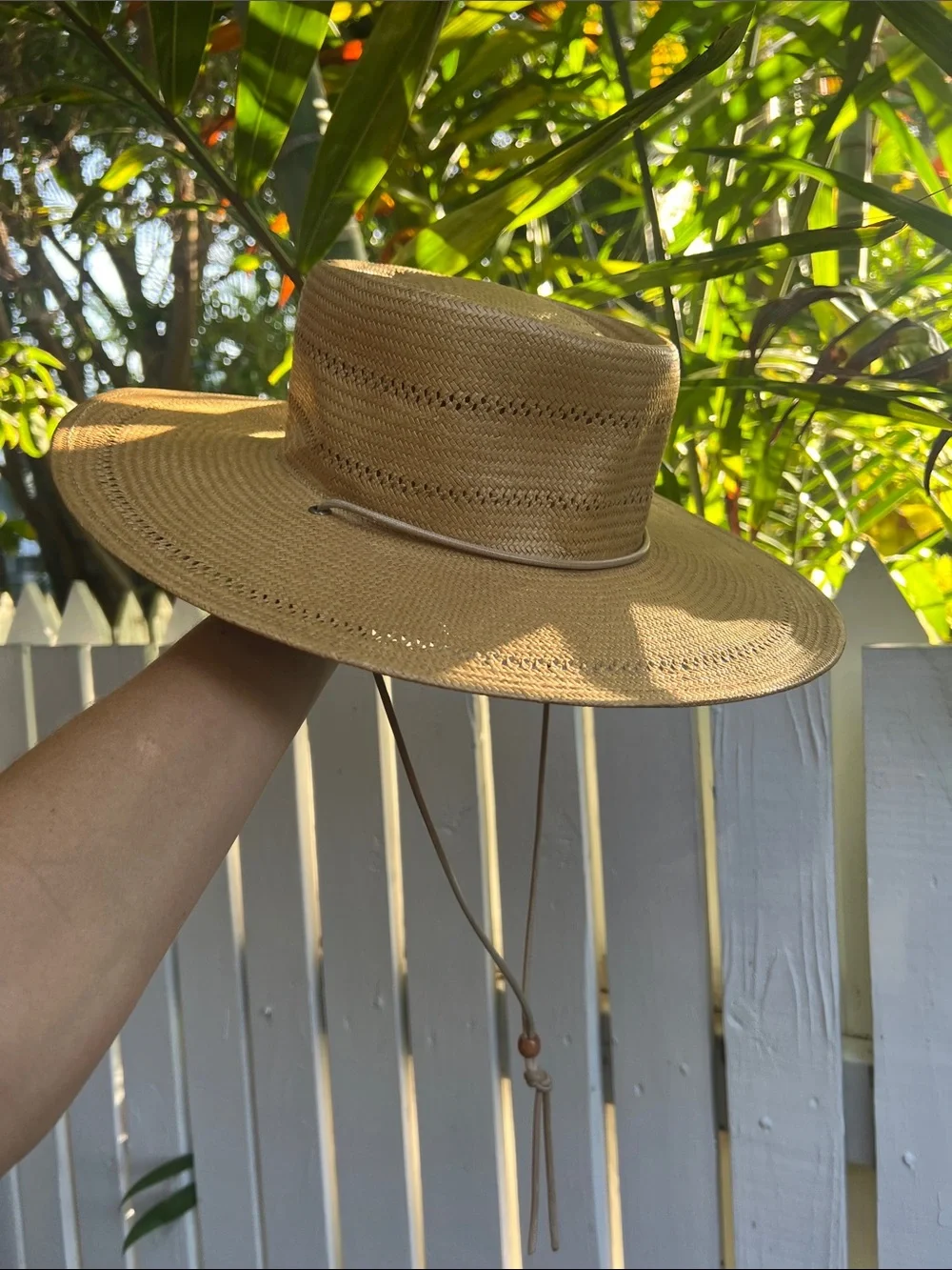 Lack Of Color Wide-Brim Straw Hat
